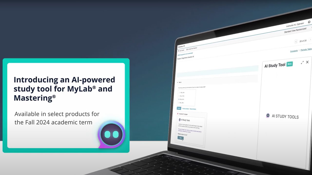 AI study tool in action